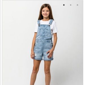 RSQ Collective -Ripped Girls Denim Shortalls